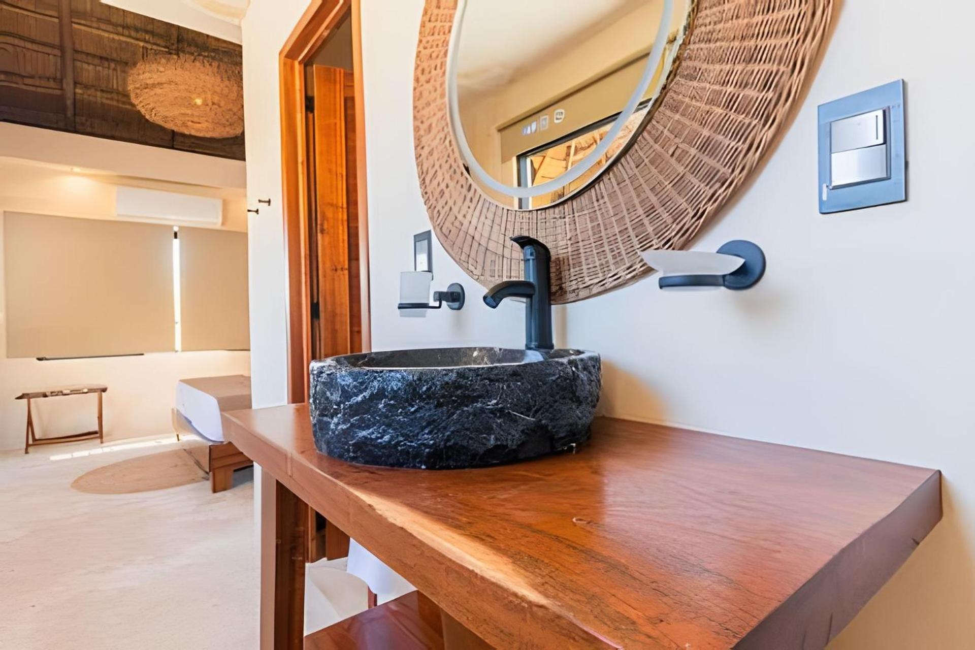 Apartmán Casa De Piedra - Departamentos Bacalar- Exteriér fotografie