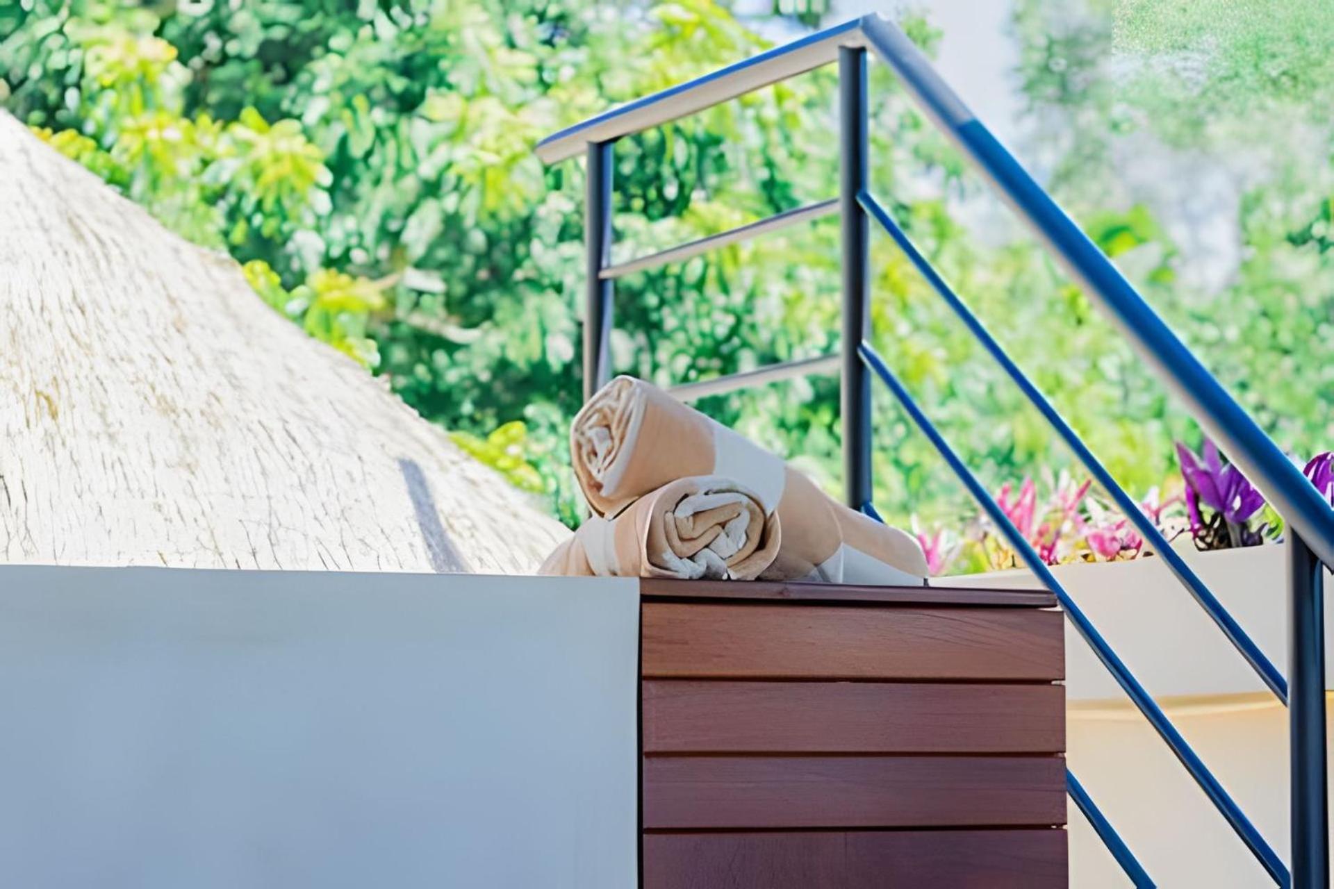 Apartmán Casa De Piedra - Departamentos Bacalar- Exteriér fotografie