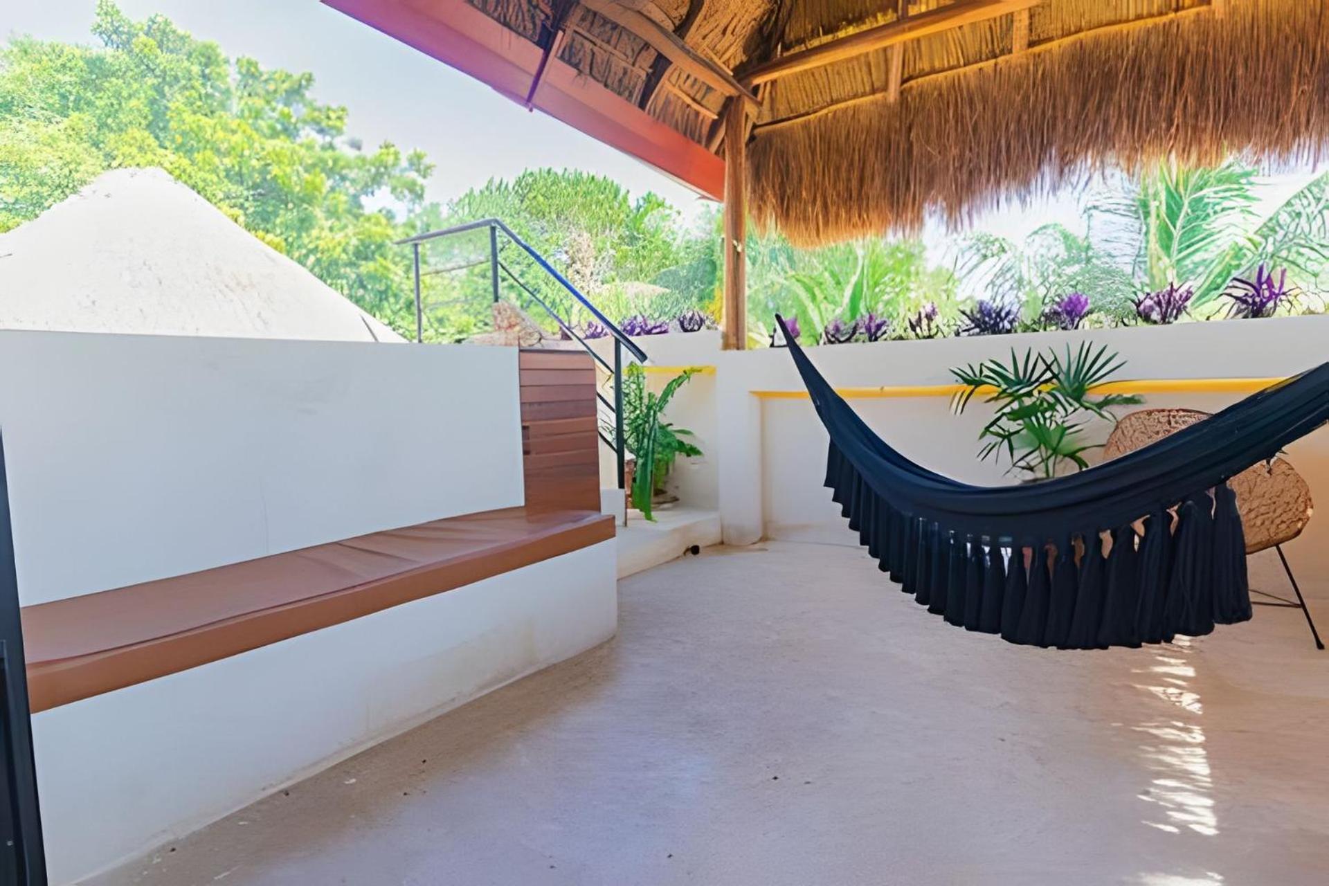 Apartmán Casa De Piedra - Departamentos Bacalar- Exteriér fotografie